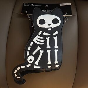 Skeleton Cat Crossbody Bag